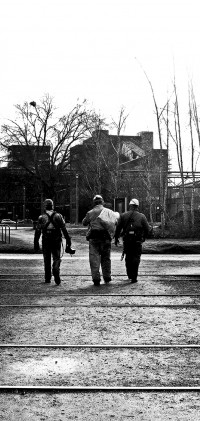 Workers at Zollverein, 2009