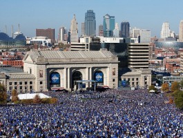 Royals Parade With Union Station