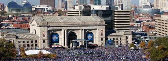 Royals Parade With Union Station