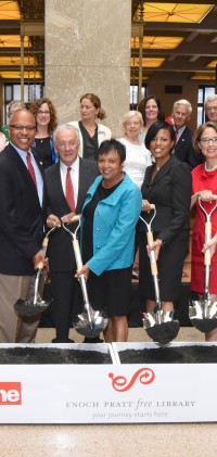 Enoch Pratt Free Library Groundbreaking Ceremony 6/29/2016