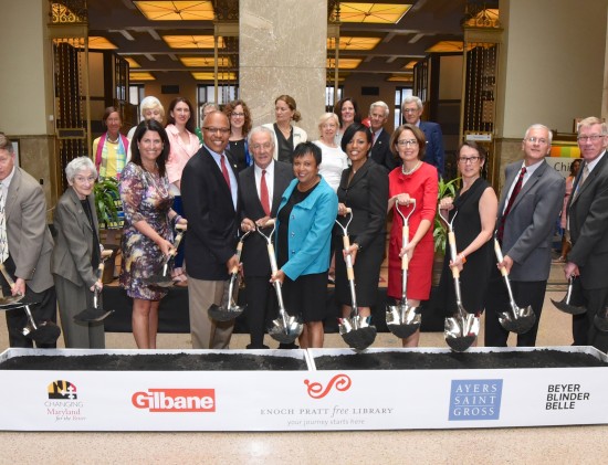 Enoch Pratt Free Library Groundbreaking Ceremony 6/29/2016