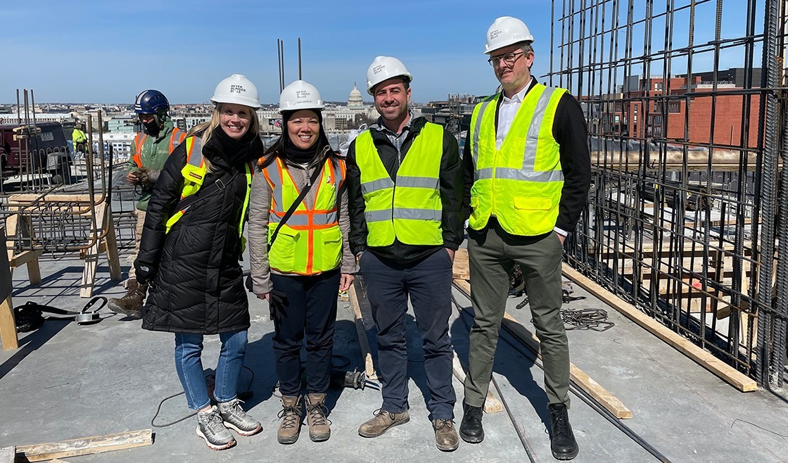 1319 South Capitol Tops Out in Washington, DC Stories Beyer...