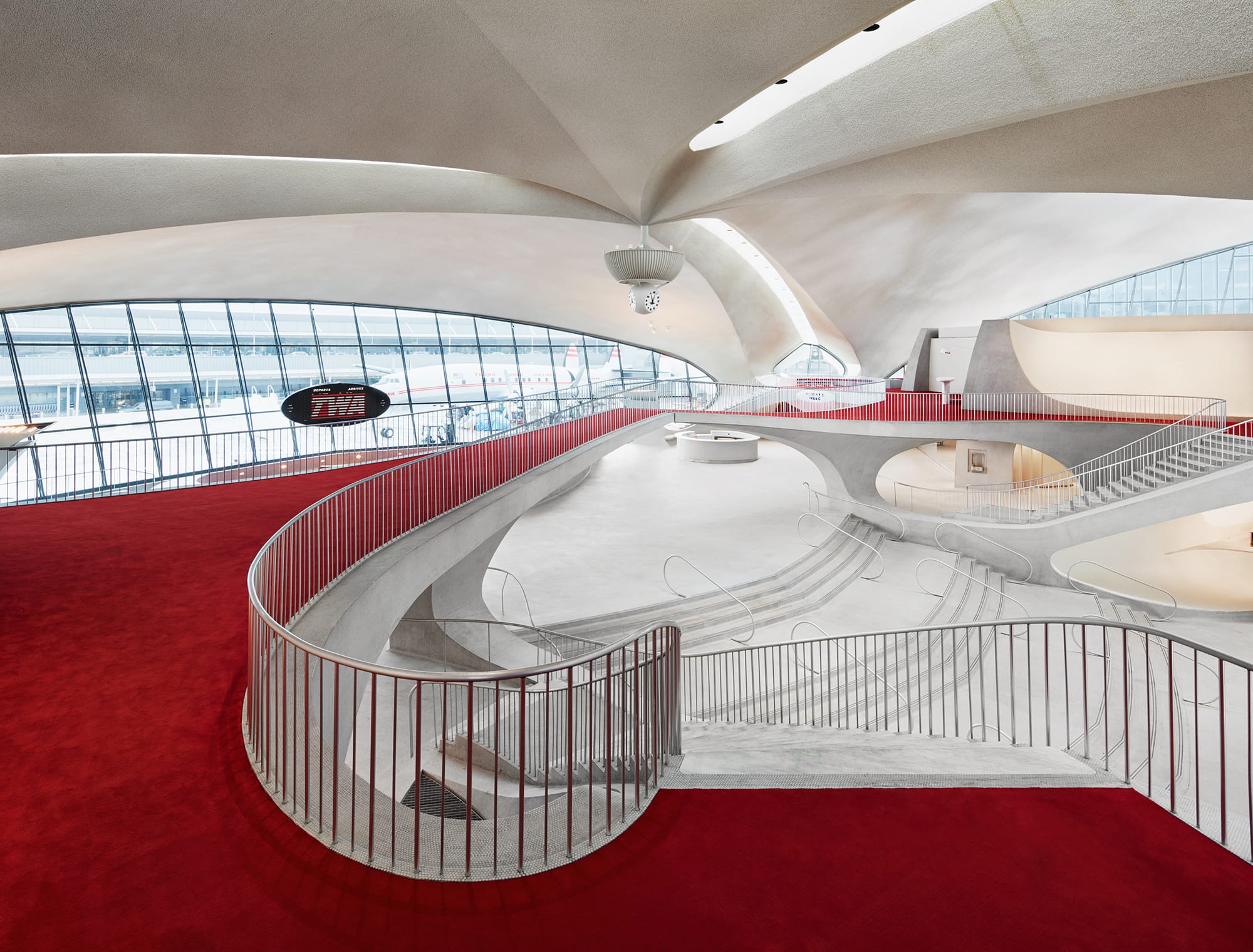 Photo of TWA Hotel interior
