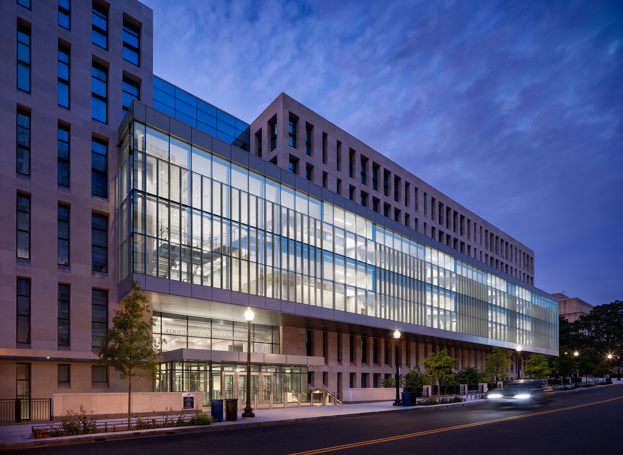 H. Carl Moultrie Courthouse, C Street Addition: Moultrie C Street Addition Washhington, DC
