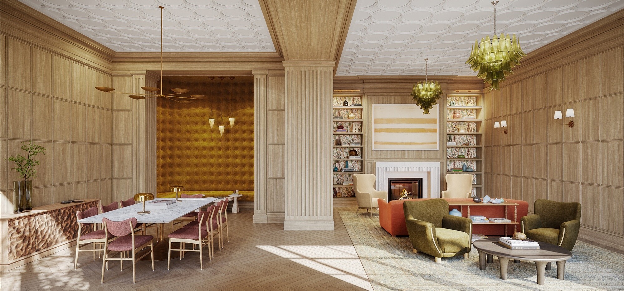 200 East 75th Street: 200E75thSt ClubRm Rend01 Web