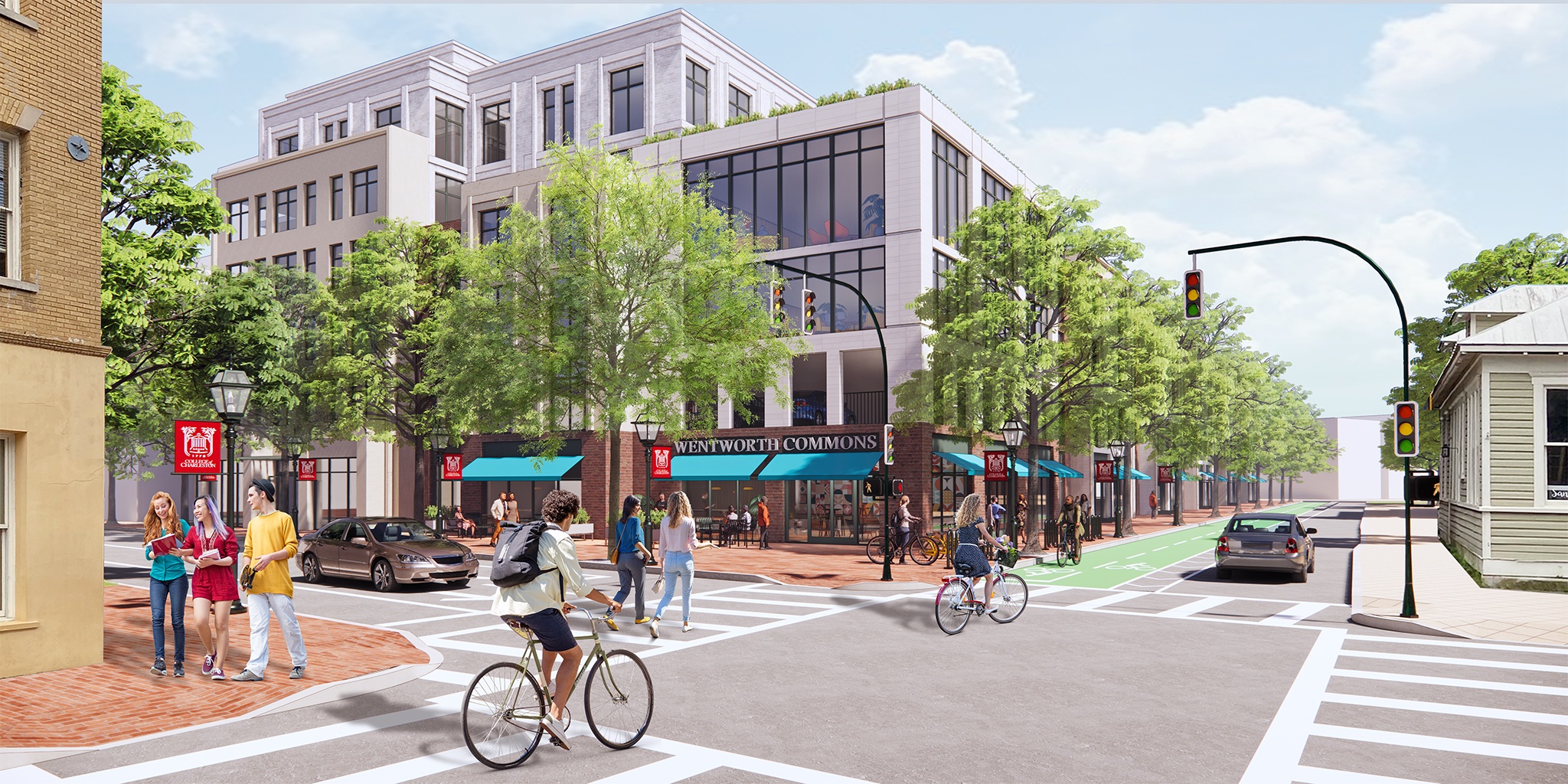 College of Charleston Campus Framework Plan: CoC PLP Wentworth Commons