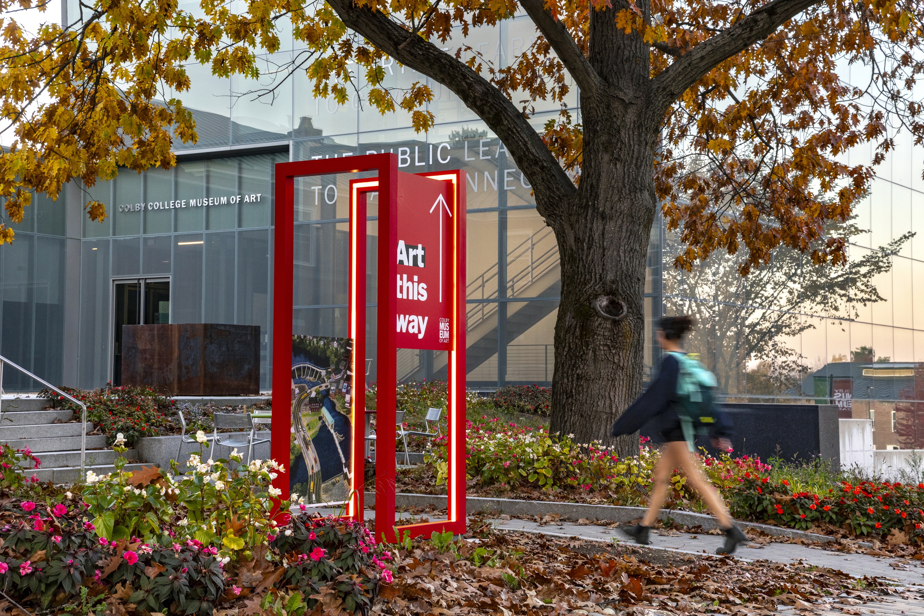 Beyer Blinder Belle Architects & Planners: Beyer Blinder Belle, Colby Signage Lantern 1, October 22, 2024