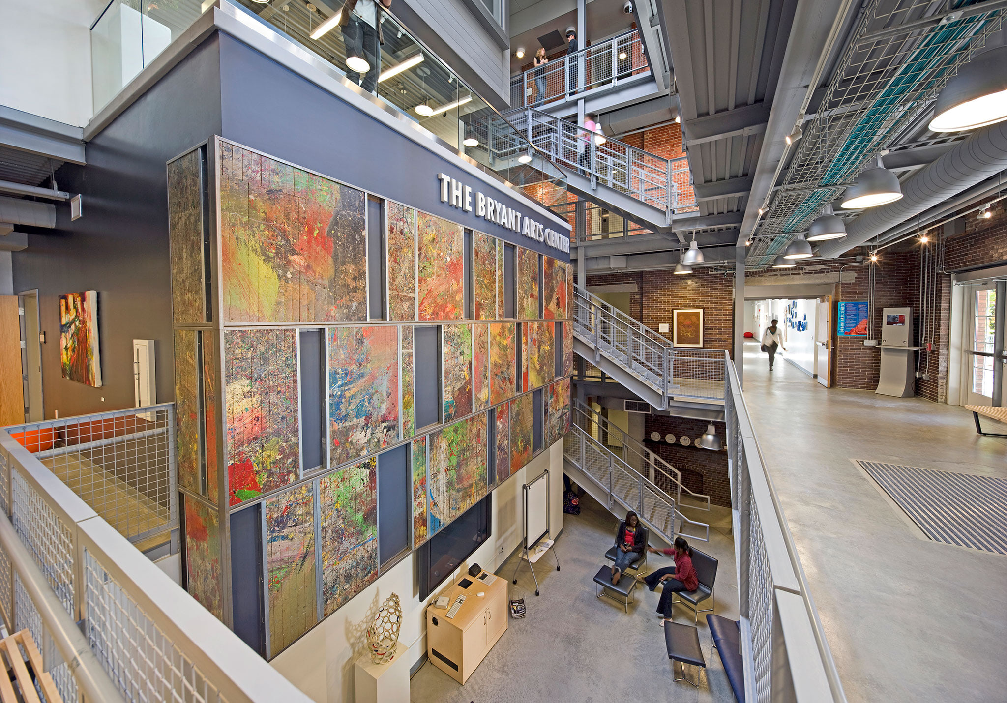 Denison University, Bryant Arts Center: DenisonBryantArts PLP Int08 Bright