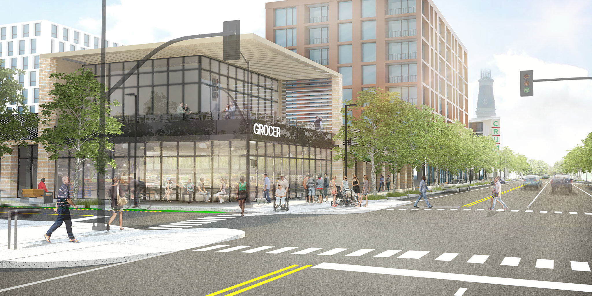 Envision Columbus: Downtown Strategic Development Plan: EnvisionColumbus PLP UrbanGrocer Rend01