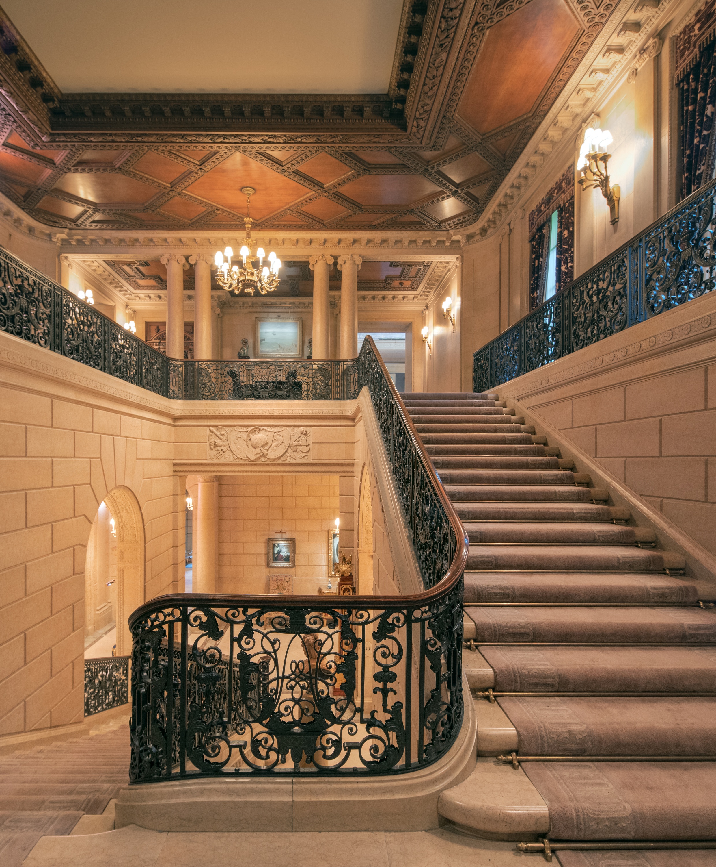 The Frick Collection Renovation & Enhancement: Frick GrandStair Int02 Copy