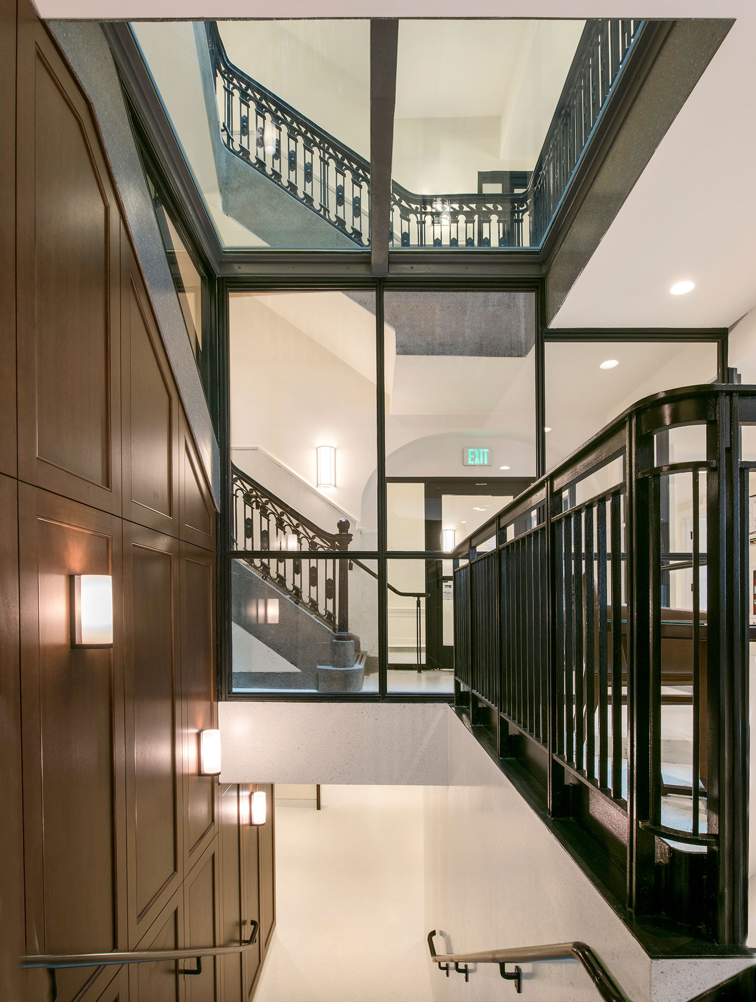 Harvard Undergraduate House Renewal, Winthrop House: Harvard Winthrop PLP Stairs Int04 Copy