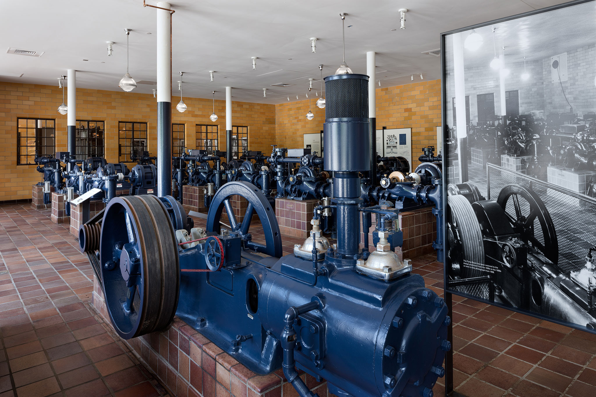 Longwood Gardens, Main Fountain Garden Restoration: LongwoodGardens SS PumpStationMuseum01 Copy