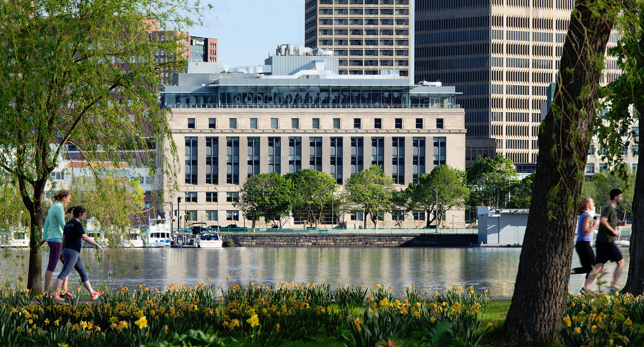 Massachusetts Institute of Technology, Morris and Sophie Chang Building: MIT E52 PLP 01