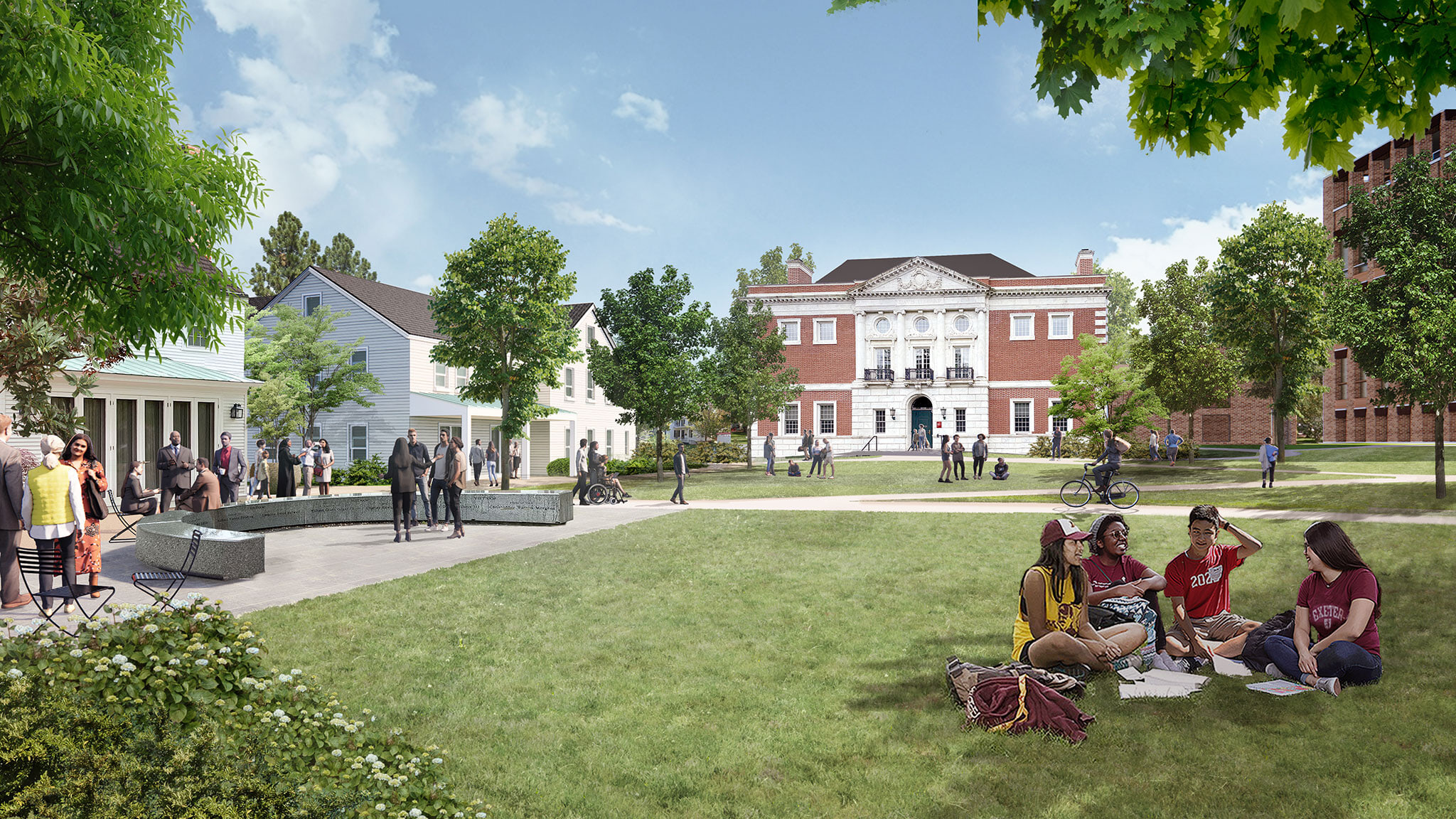 Phillips Exeter Academy Campus Plan, A Framework of Opportunities: PEA MP PLP Gilman Rend01