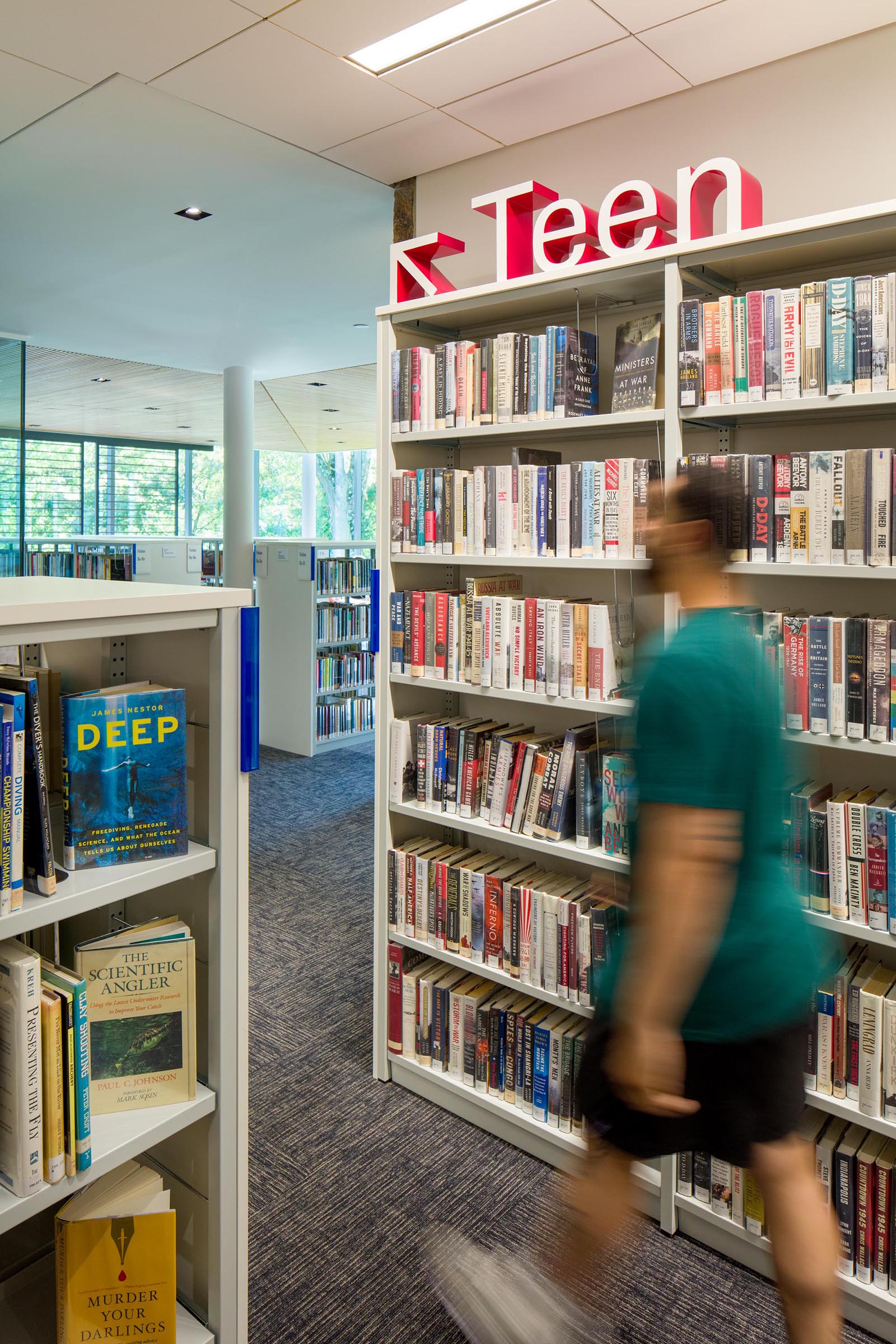 Scarsdale Public Library Wayfinding: ScarsdaleLibrary Interior Graphics22 Web