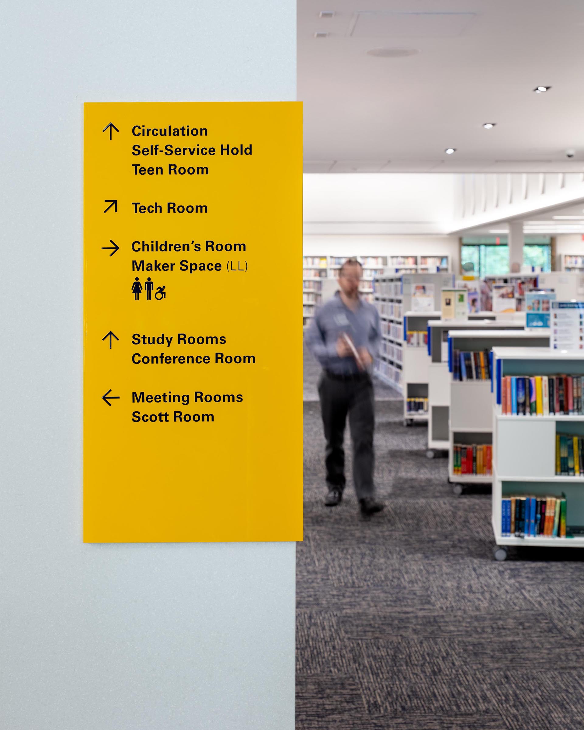 Scarsdale Public Library Wayfinding: ScarsdaleLibrary Interior Graphics38 Web