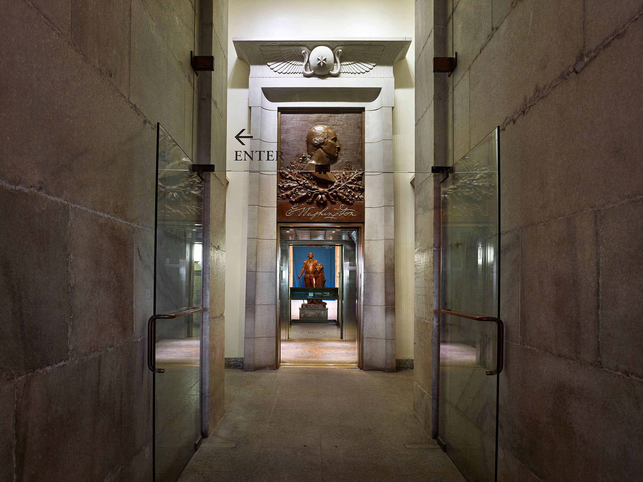 Washington Monument New Visitor Facility: WaMo VCtr Int01 Web