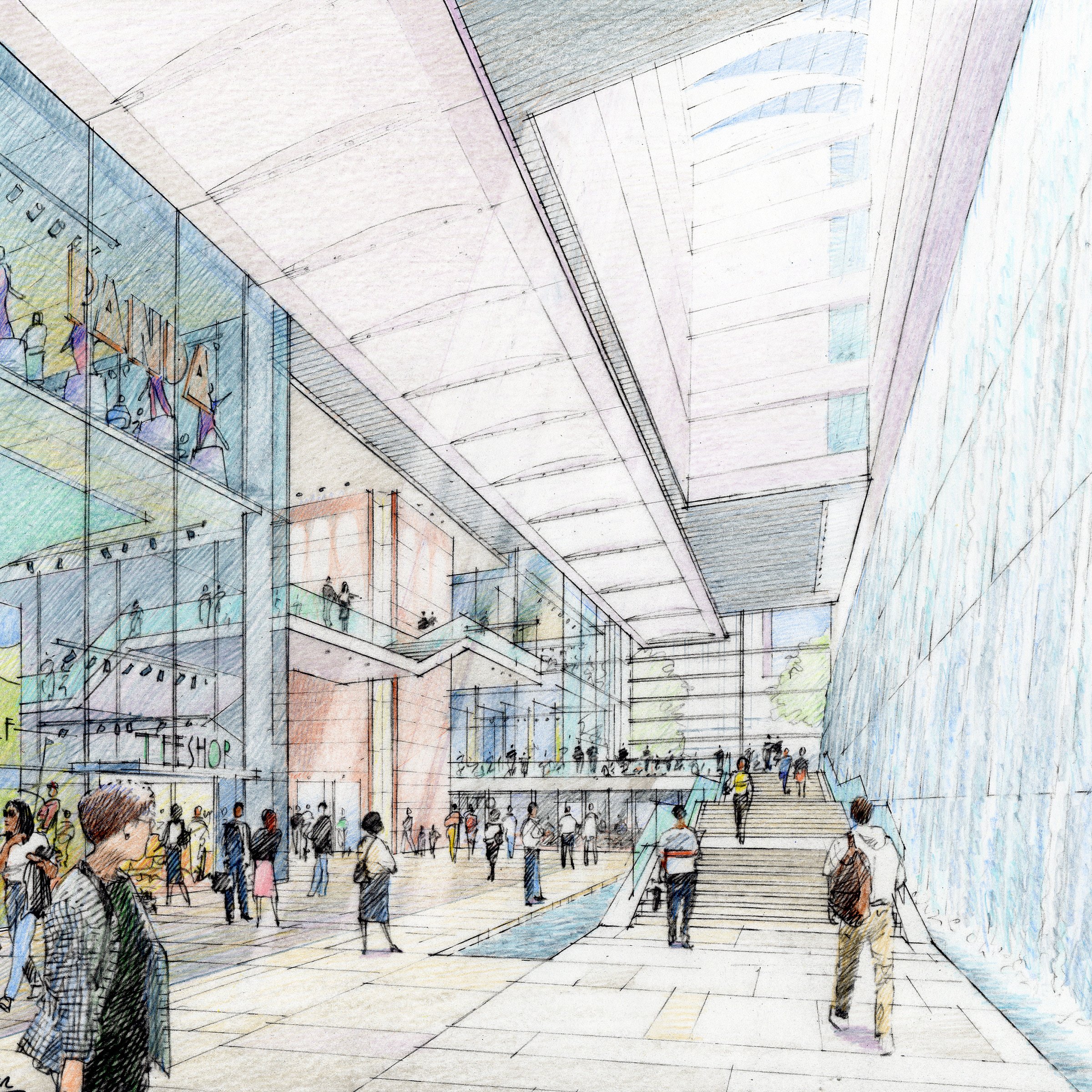 Central Place: CentralPlace 20050829Passage Rend01