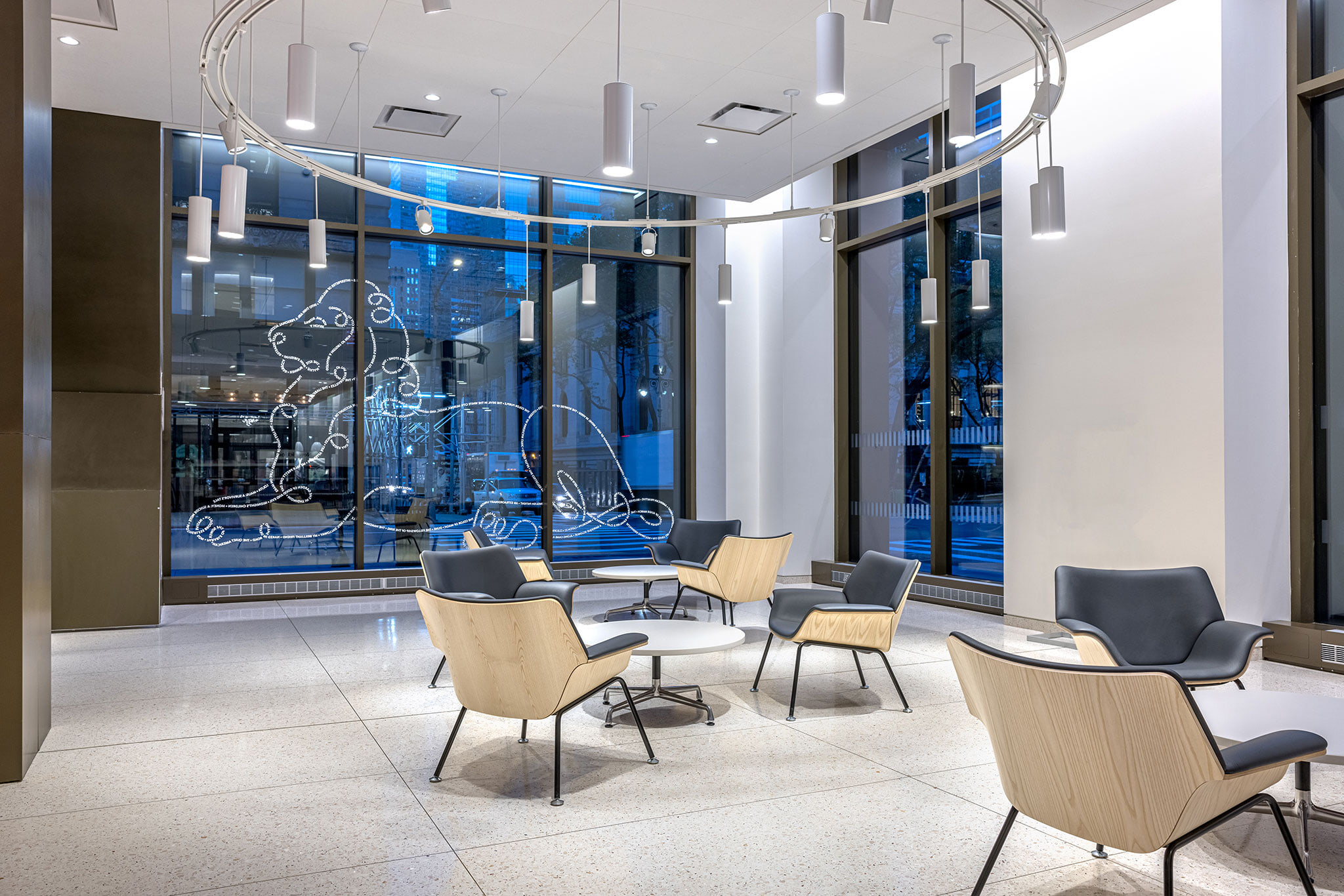 New York Public Library, The Stavros Niarchos Foundation Library: NYPL SNFL Signage Int04