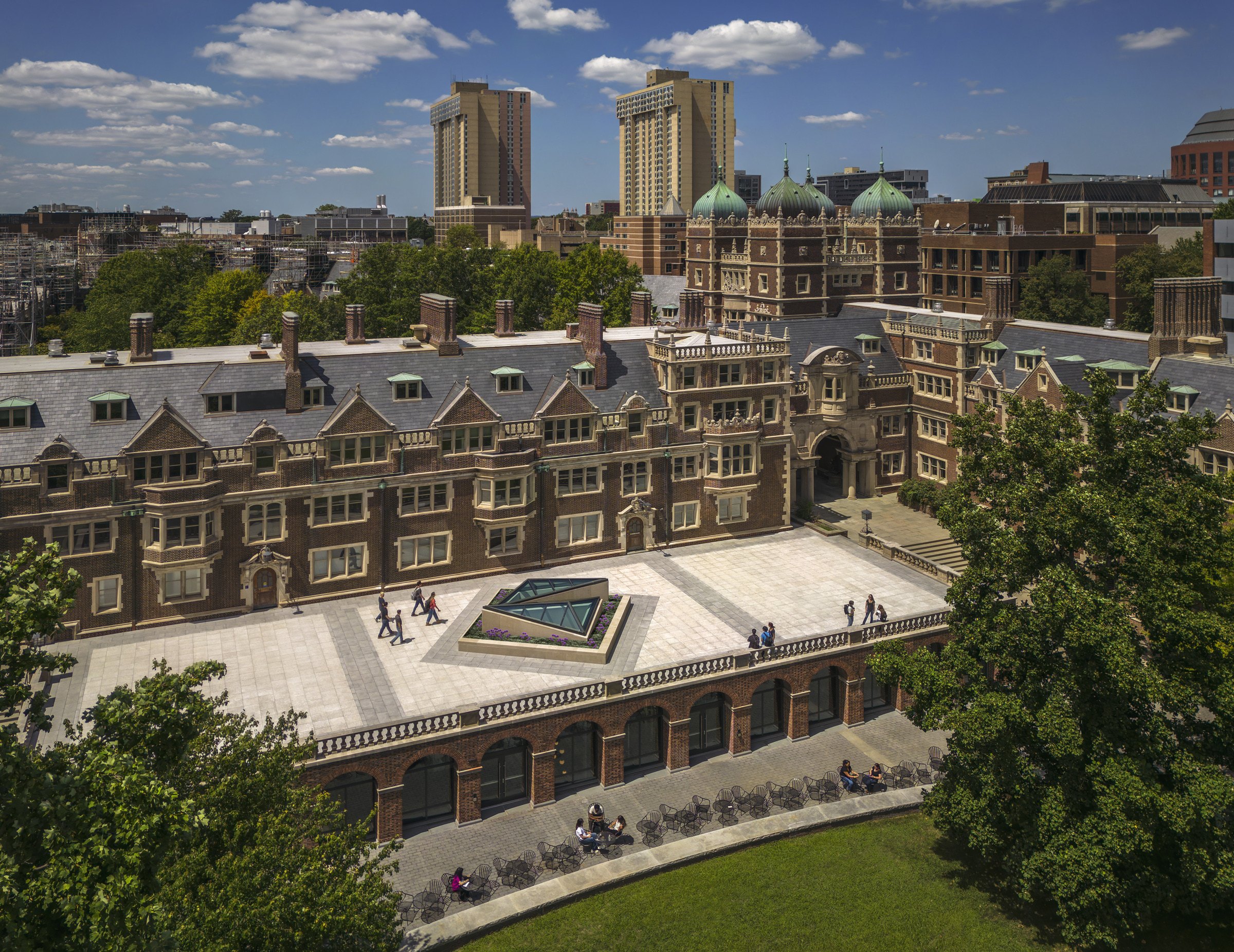 University of Pennsylvania, Quadrangle Dormitories Renovation: PennQuad Ware McClelland Ext03