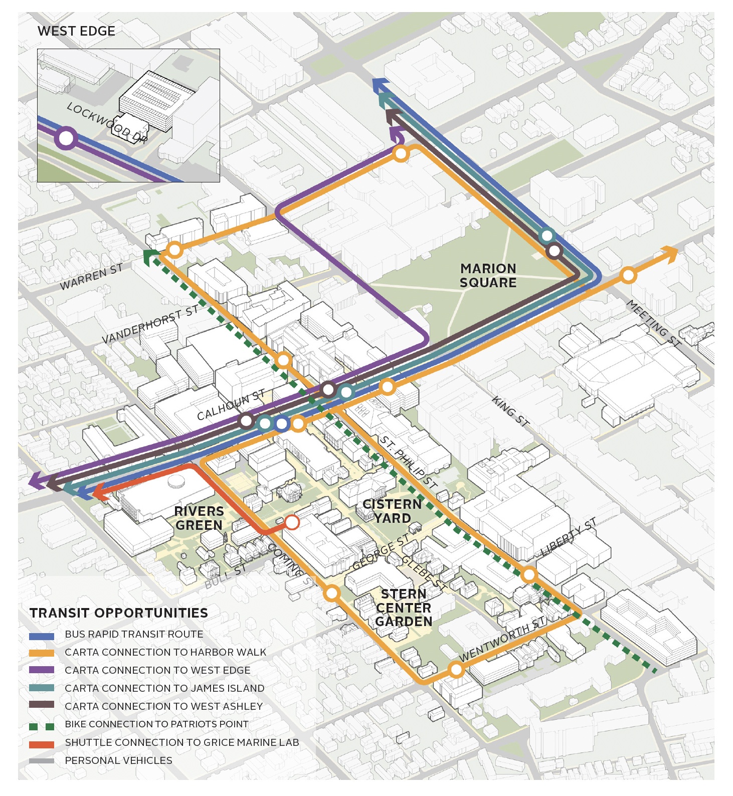 College of Charleston Campus Framework Plan: