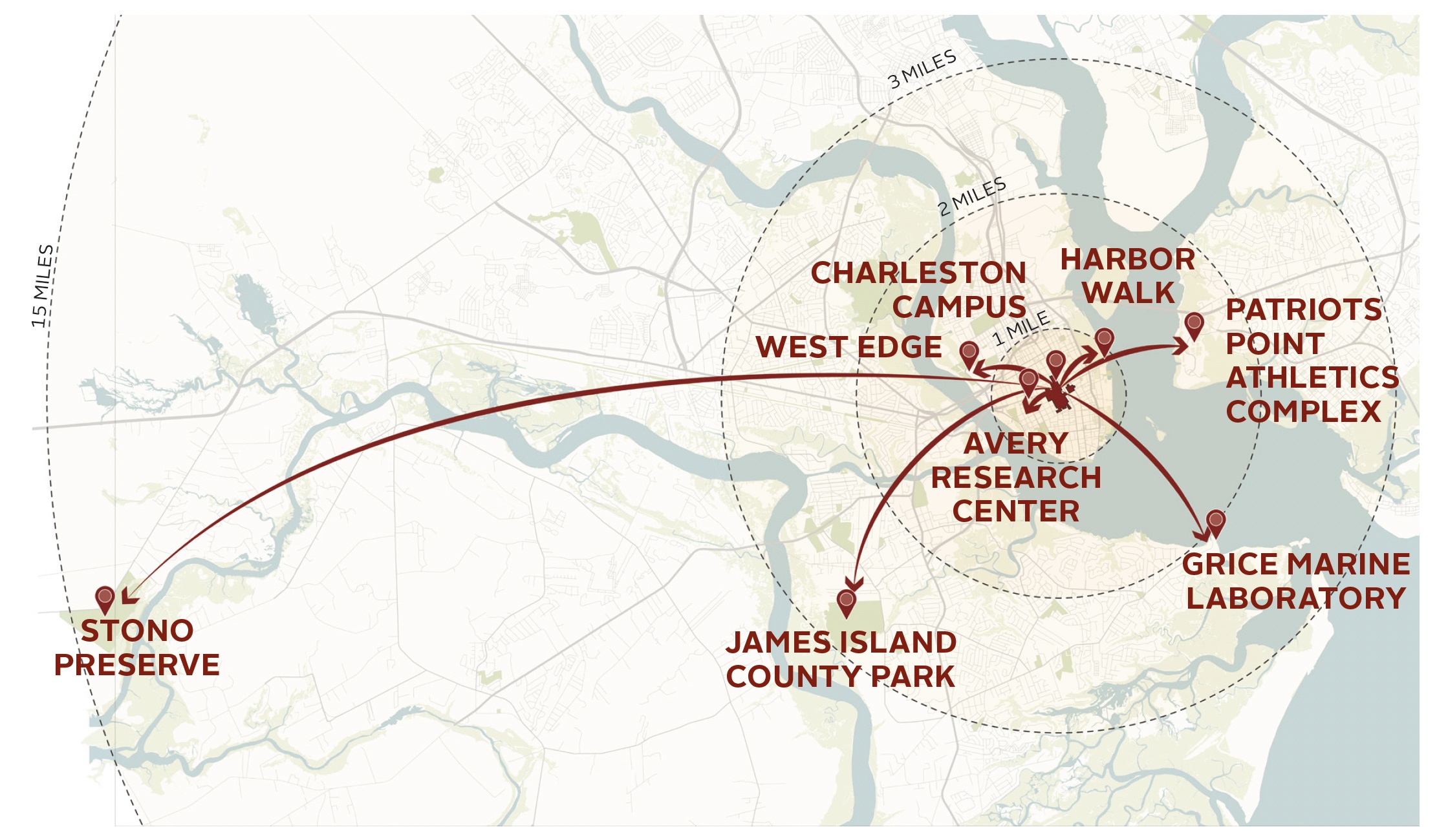 College of Charleston Campus Framework Plan: Screenshot