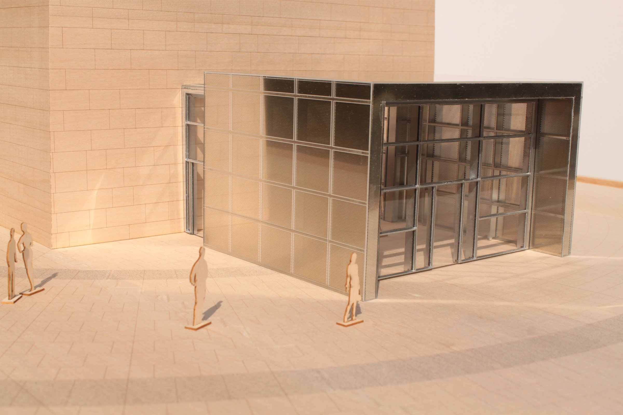 Washington Monument New Visitor Facility: WaMo VCtr Model07