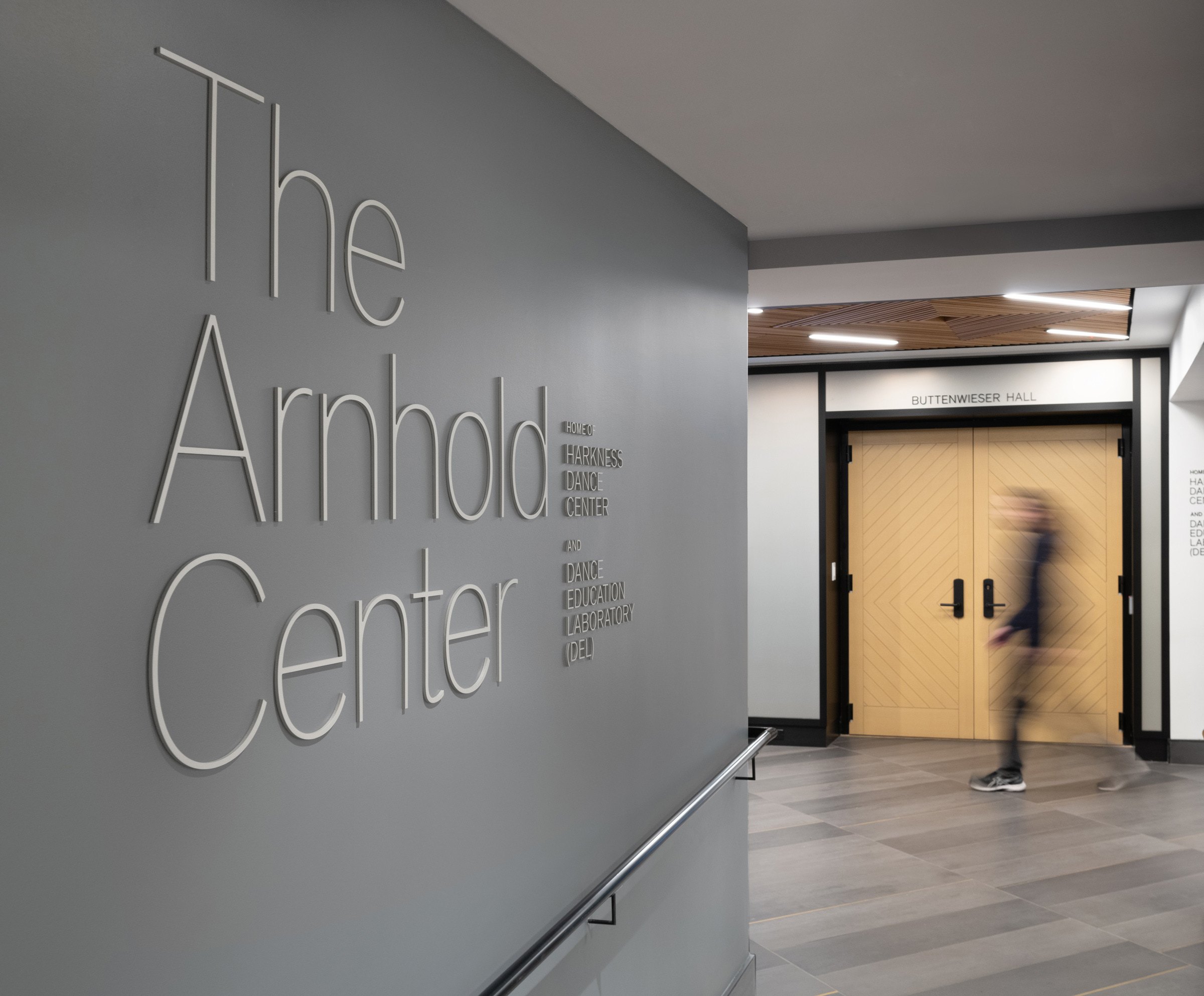 92NY Building Signage: 92NY ArnholdCtr Lobby Int24