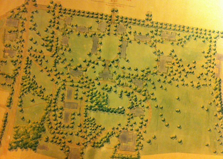 Amherst College, Campus Framework Plan: Commission Of Fine Arts Campus Plan 1906