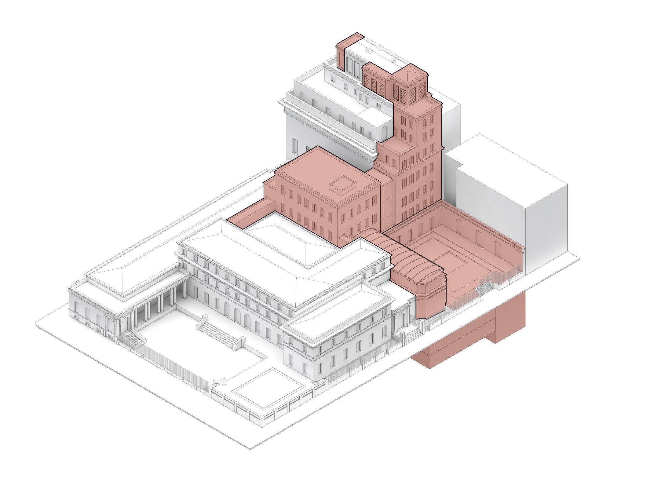 The Frick Collection Renovation & Enhancement: Frick Axon Diagram After