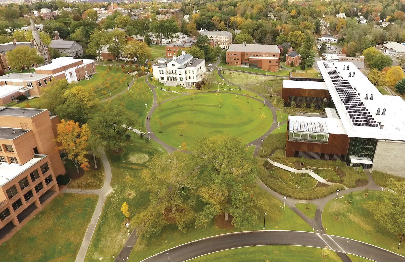 Amherst College, Campus Framework Plan: GreenwayLandscape MVVA