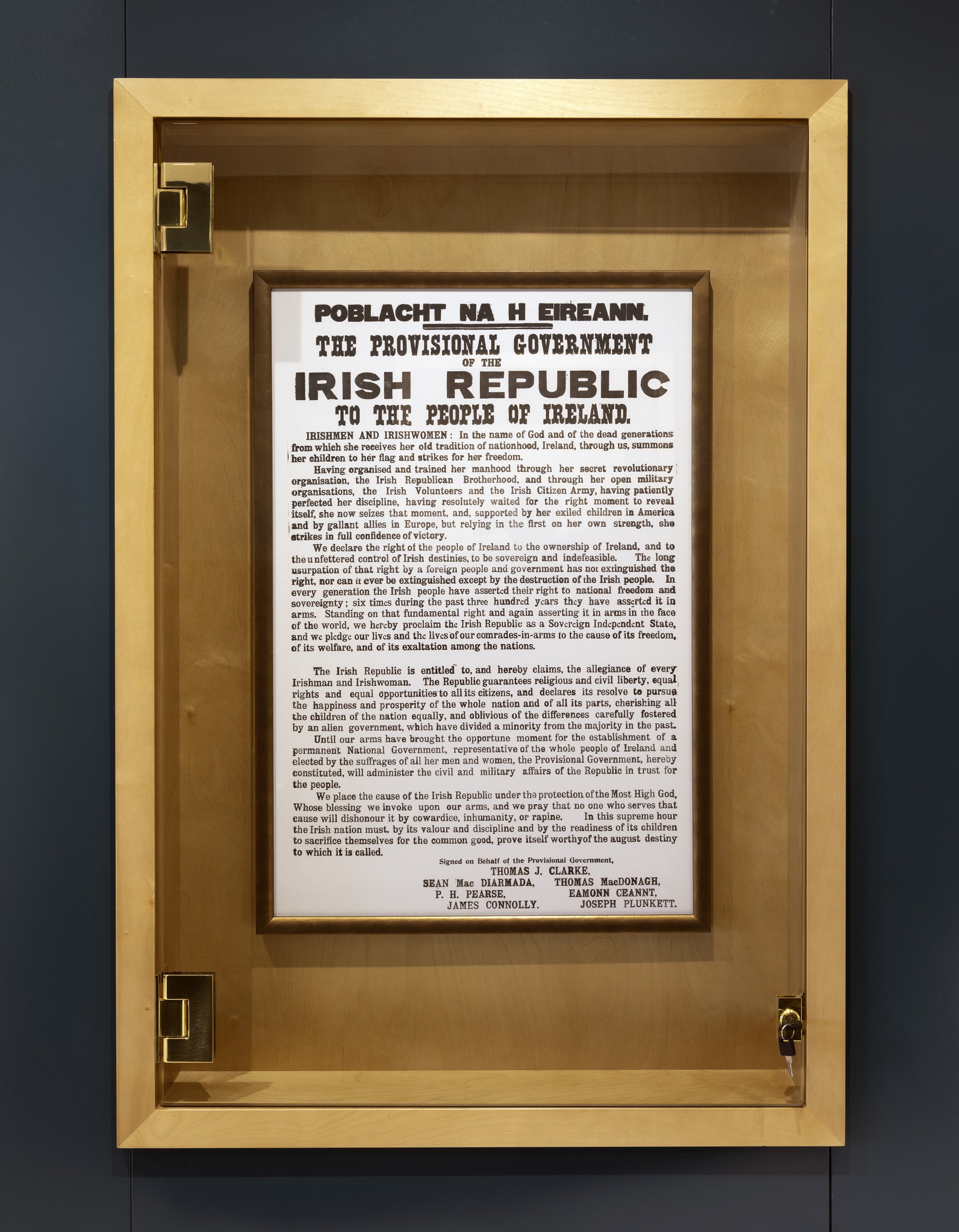 Embassy of Ireland in the United States: IrishEmbassy ExhibitArea Detail02