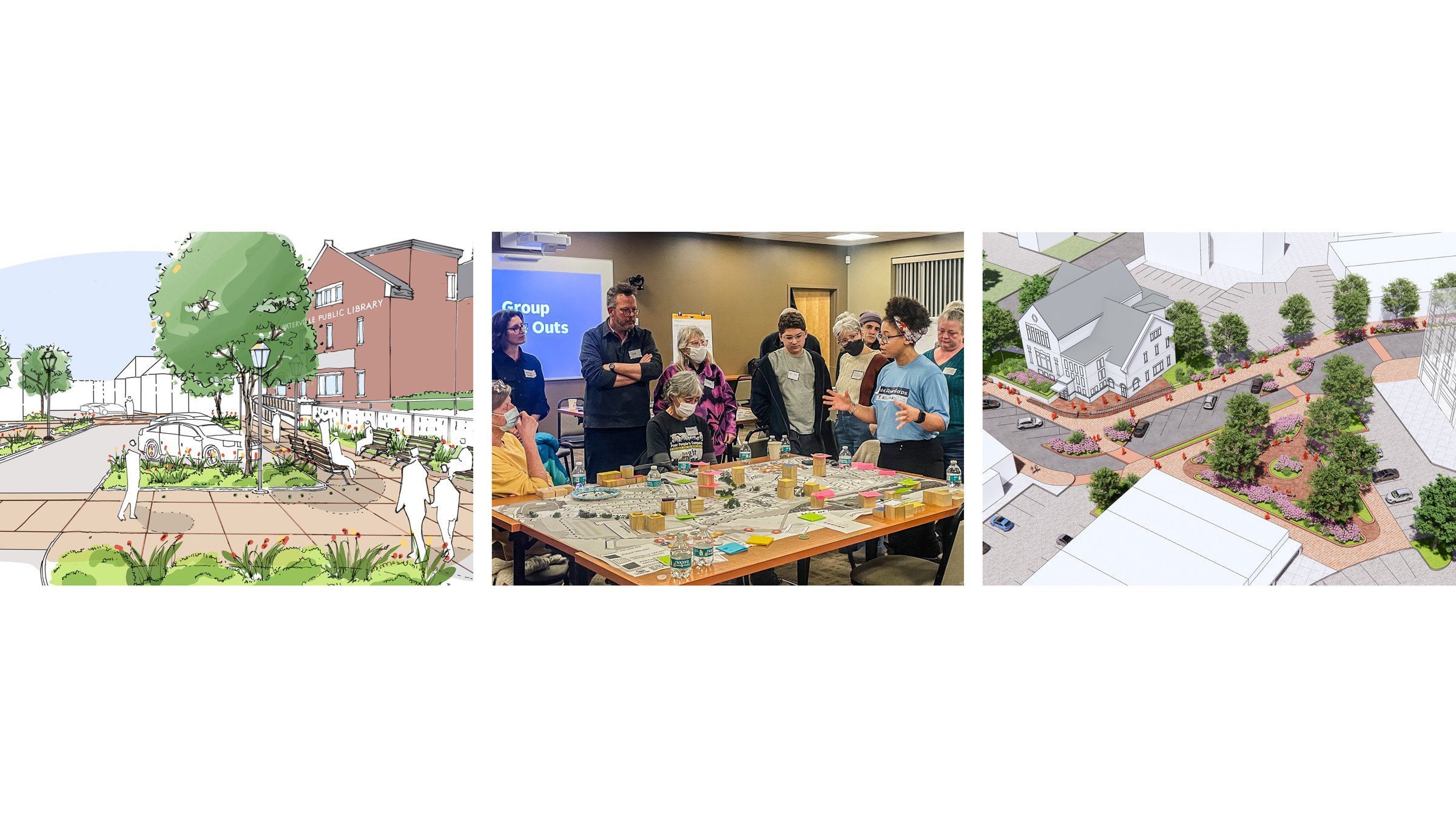 Downtown Waterville Revitalization: Triptych Appelton