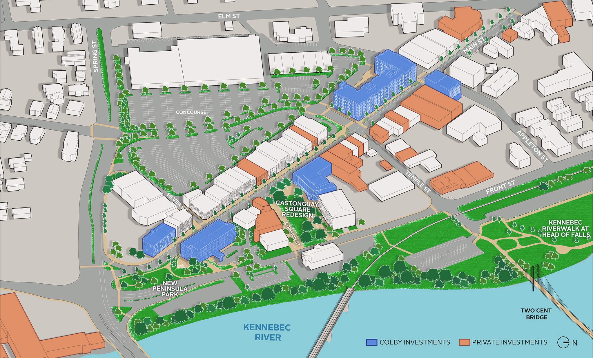 Downtown Waterville Revitalization: Waterville SS 20200304Axon Diagram01 V2