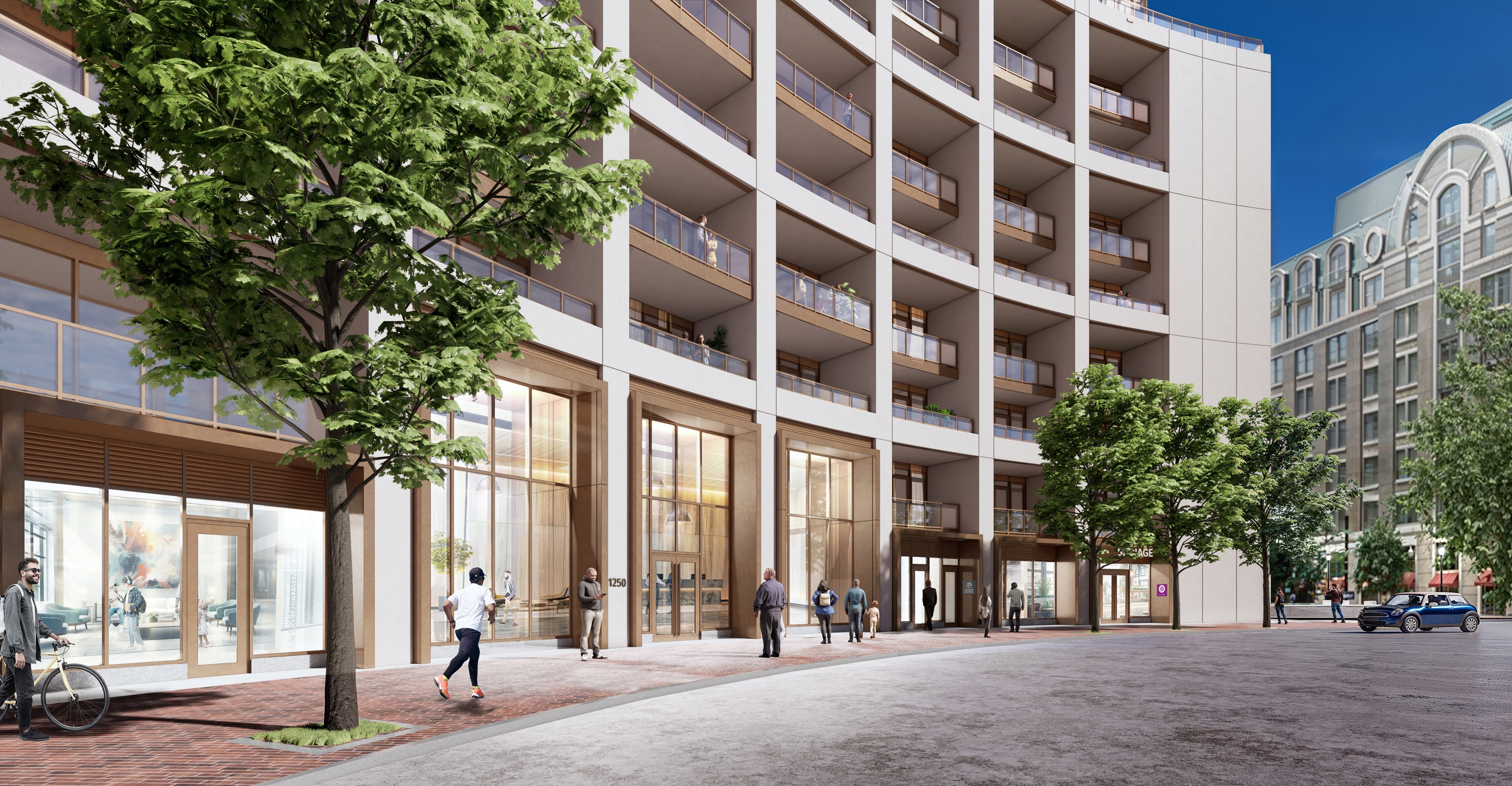 1250 Maryland Avenue SW: 1250 Md Ave, 2025 image set – 1250 RESI ENTRY UPDATES LVCK mullion fix