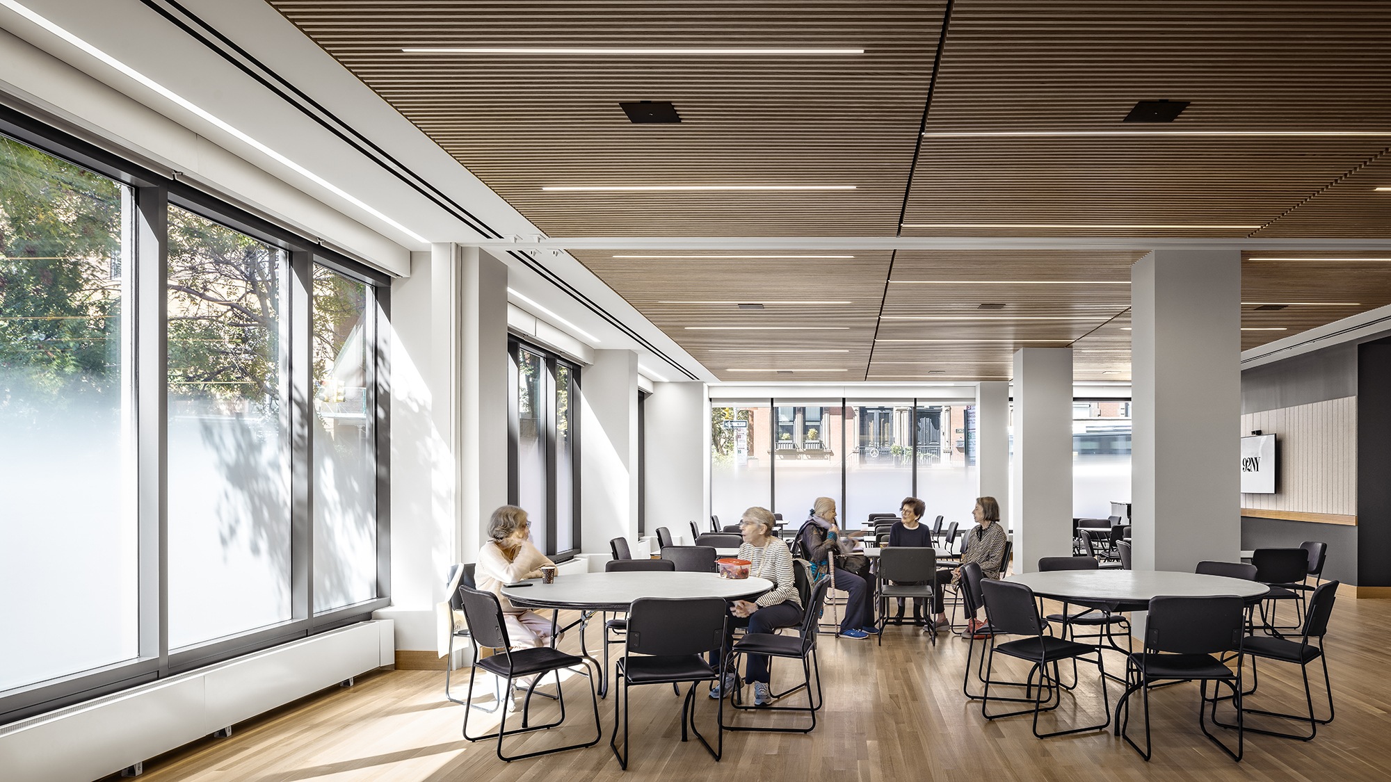 92NY: Public Space Transformation: 92NY HilmanRoom Int01 WebPic